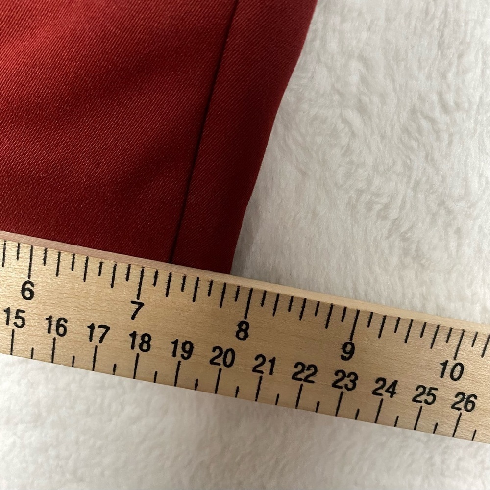 NEW Allison Daley Wine Red Pull on Pants Size 14 Comfort Waist Corpcore - Picture 7 of 10